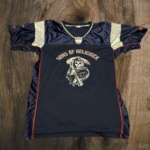 Sons Of Belichick New England Patriots Jersey Large